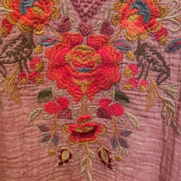 JOHNNY WAS VIOLETTE SWING BLOUSE - Picture 6 of 7